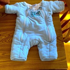 Merlin Magic Sleep Suit baby blue